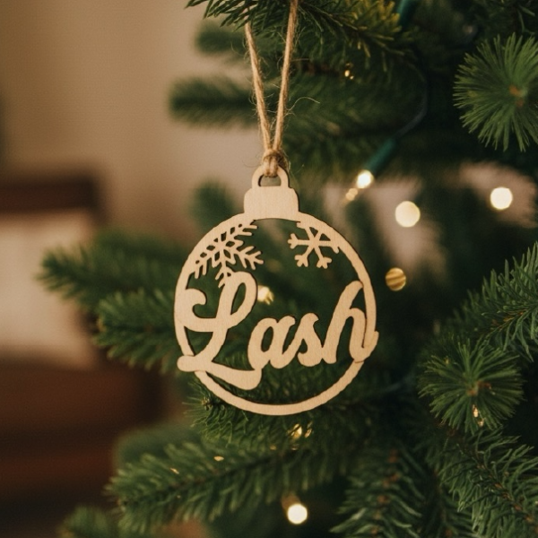 Bolas de Navidad con Nombre | Un Color