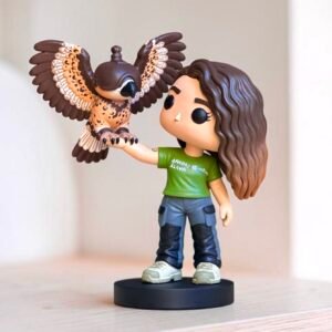 chica-aguila PrintyPOP Persona + MiniPETs: una persona y sus peluditos en una misma base