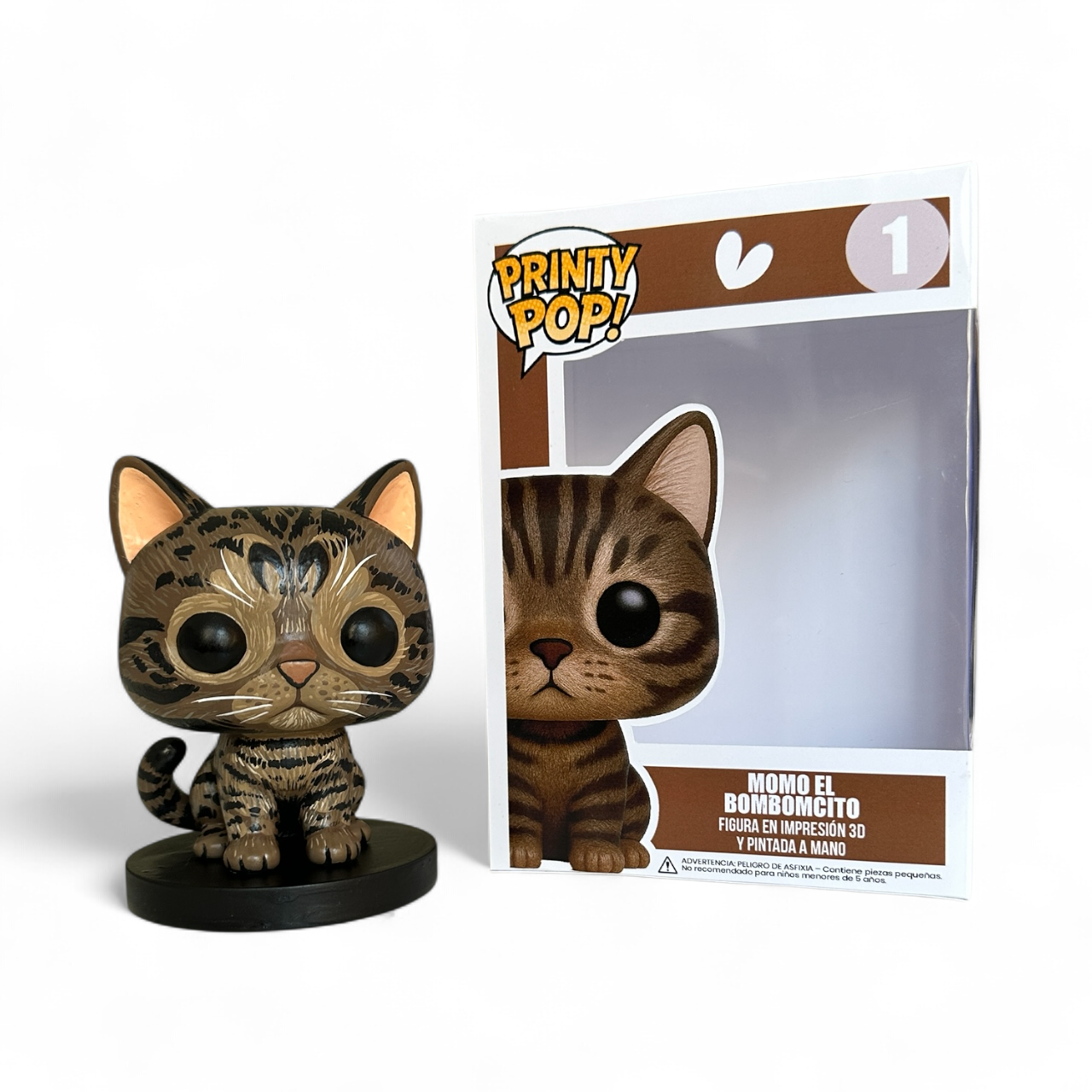 PrintyPOP – Figura personalizada 3d de Mascota